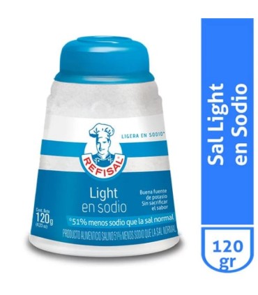 SAL REFISAL LIGERA TARRO 120GR
