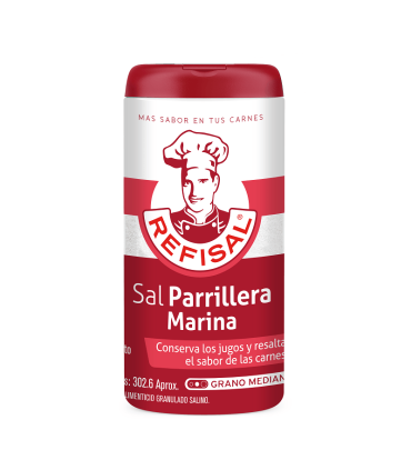 SAL REFISAL PARRILLERA SLIM  FRASCO 454 GRAMOS