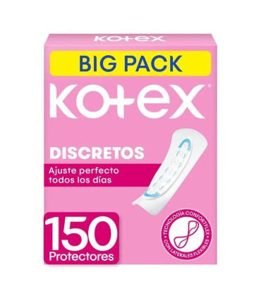 PROTECTOR KOTEX DIARIO CAJA X 150U