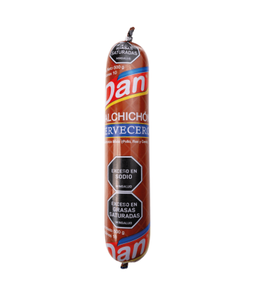 SALCHICHON CERVECERO DAN X 500GR