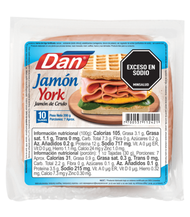 JAMON DAN YORK X 200GR
