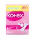 PROTECTOR KOTEX FLEXIBLE X 150U