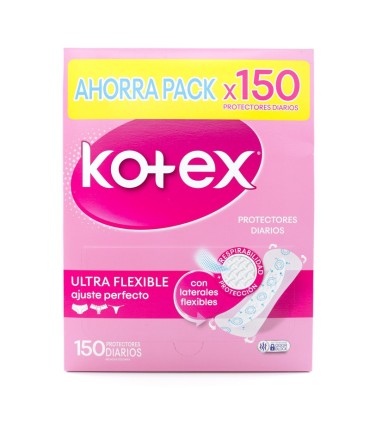 PROTECTOR KOTEX FLEXIBLE X 150U