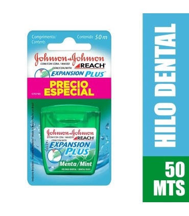 OFERTA SEDA DENTAL REACH MENTA PAGUE 35MT LLEVE 50MT