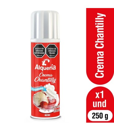 CREMA CHANTILLY ALQUERIA SPRAY X 250GR