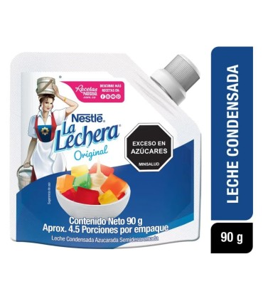 LECHE CONDENSA LA LECHERA DOYPACK X 90GR