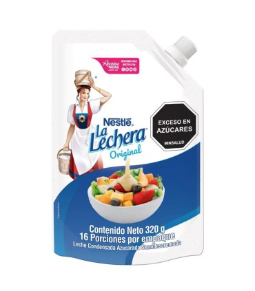 LECHE CONDENSA LA LECHERA DOYPACK X 320GR