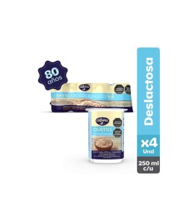 AVENA ALPINA DESLACTOSADA PACK 4U X 250GR