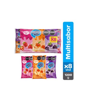 YOGO YOGO ALPINA SURTIDO 8U X 150GR