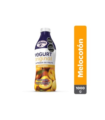 YOGURT ALPINA MELOCOTON X 1000GR