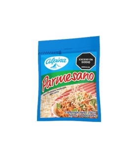 QUESO ALPINA PARMESANO RALLADO X 250GR