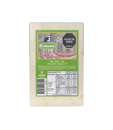 QUESO COLANTA COSTEÑO X 1KG