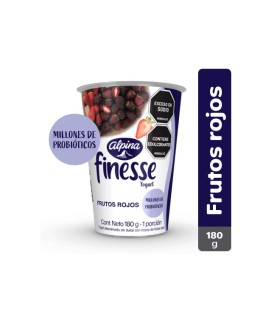 YOGURT FINESSE FRUTOS ROJOS X 180GR