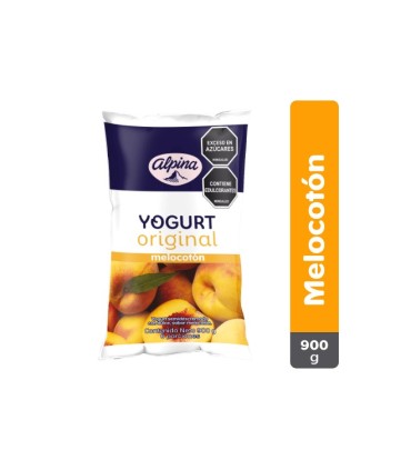 YOGURT ALPINA MELOCOTON X 900GR