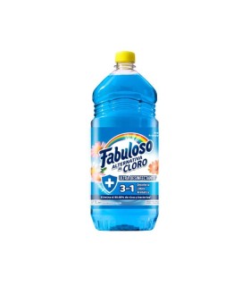 LIMPIADOR FABULOSO ALTERNATIVA CLORO FRESCA PRIMAVERA FRASCO x 2 LITROS