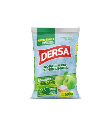 DETERGENTE DERSA BICARBONATO + MANZANA X 500GR