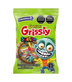 GOMAS GRISSLY FIESTA HALLOWEEN x 255GR
