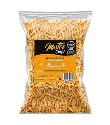 HILOS DE PAPA MASTER CHIPS X 200GR