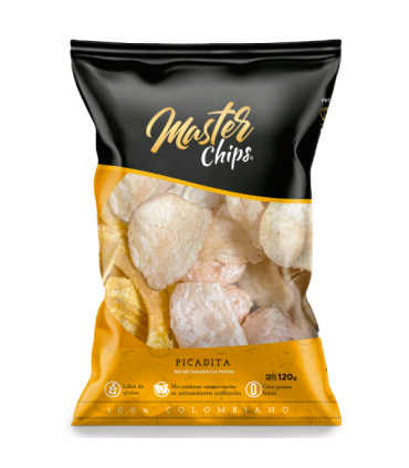 PICADITA NATURAL MASTER CHIPS X 120GR