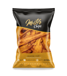 PLATANOS MADUROS MASTER CHIPS X 130GR