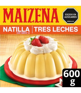 NATILLA MAIZENA TRES LECHES CAJA X 600GR
