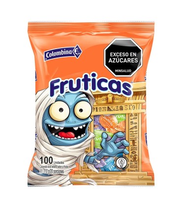CONFITE FRUTICAS HALLOWEEN PAQUETE X 300GR
