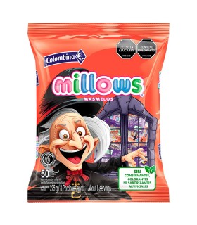 MASMELOS MILLOWS HALLOWEEN X 225GR