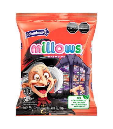 MASMELOS MILLOWS HALLOWEEN X 225GR