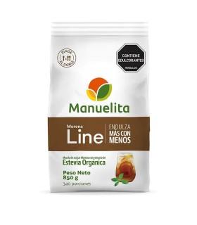 AZUCAR MANUELITA MORENA LINE X 850GR