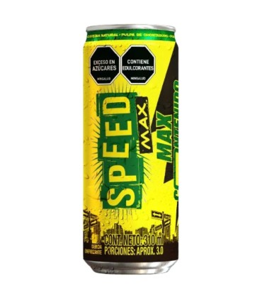 BEBIDA ENERGETICA SPEED MAX LATA X 310ML
