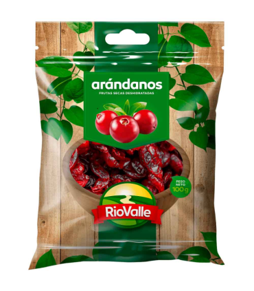 ARANDANOS RIOVALLE BOLSA X 100GR