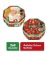 GALLETA NAVIDAD NOEL COFRE OCTOGONAL X 260GR