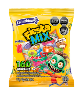 FIESTA MIX COLOMBINA HALLOWEEN X 816GR