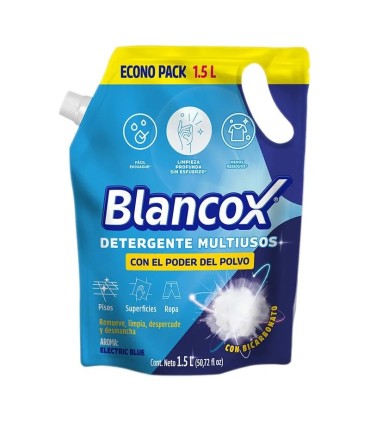 DETERGENTE LIQUIDO BLANCOX MULTI PODER X 1.5 LT