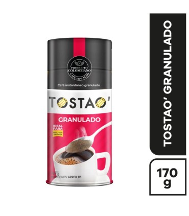CAFE TOSTAO GRANULADO X 170GR