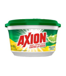 LAVAPLATOS AXION EXPLOSION CITRICA CREMA X 450GR