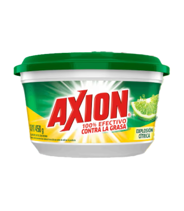 LAVAPLATOS AXION EXPLOSION CITRICA CREMA X 450GR