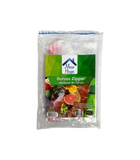 BOLSA MEGA HOGAR PARA CONGELAR MEDIANA X 20U