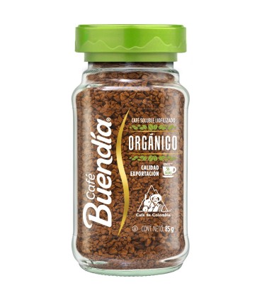 CAFE BUENDIA ORGANICO FRASCO X 85GR