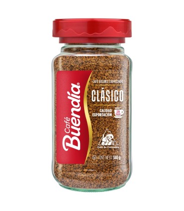 CAFE BUENDIA CLASICO LIOFILIZADO FRASCO X 340GR
