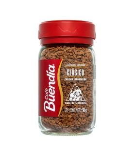 CAFE BUENDIA CLASICO LIOFILIZADO FRASCO X 50GR