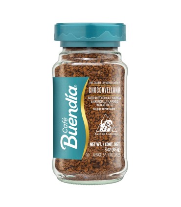 CAFE BUENDIA CHOCOAVELLANA FRASCO X 85GR