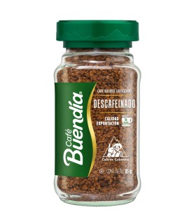 CAFE BUENDIA DESCAFEINADO FRASCO X 85GR