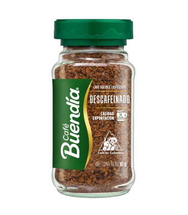 CAFE BUENDIA DESCAFEINADO FRASCO X 85GR
