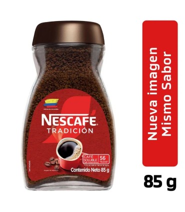 CAFE NESCAFE TRADICION FRASCO X 85GR
