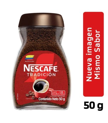 CAFE NESCAFE TRADICION FRASCO X 50GR