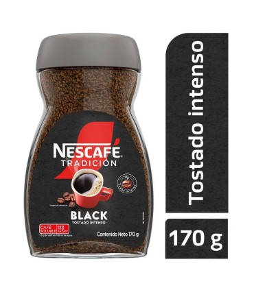 CAFE NESCAFE TRADICION BLACK FRASCO X 85GR