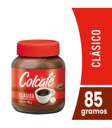 CAFE COLCAFE CLASICO FRASCO X 85GR