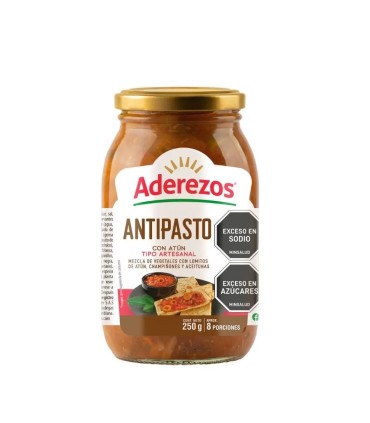 ANTIPASTO ADEREZOS X 250GR