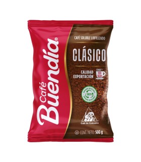 CAFE BUENDIA LIOFILIZADO BOLSA X 500GR